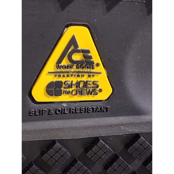 ACE WORK BOOTS MAMMOTH IV Unisex M6/W7.5 SLIP & OIL RESISTANT COMPOSITE TOE NWOT - Picture 5 of 5